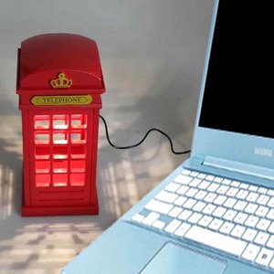 영국전화박스 터치라이트 충전식 무드등 여친선물 선물추천